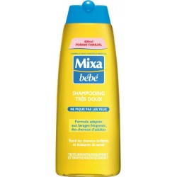 Mixa Bébé Shampooing Très Doux Ne Pique Pas Les Yeux Format Familial 400ml (lot de 4)