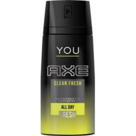 Axe Déodorant You Clean Fresh 150ml (lot de 3)