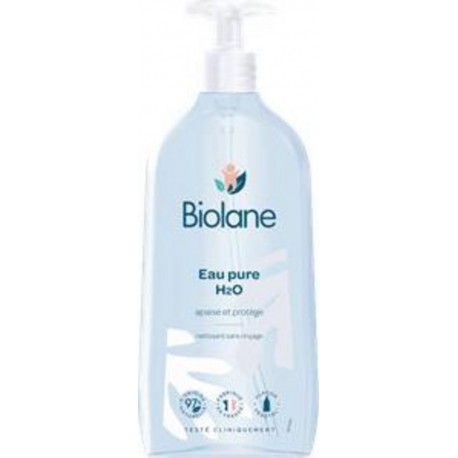Biolane Eau Pure H2O Nettoyant Sans Rinçage 750ml