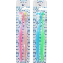 Brosse à dents Eco+ Médium x2