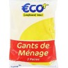 Gants de ménage Eco+ Réutilisable taille M x2