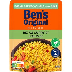 RIZ curry Ben's Original Légumes express 250g