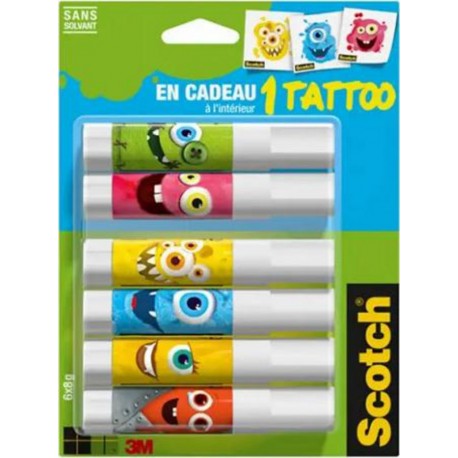 SCOTCH BATONS COLLE BLANCHE x6