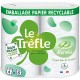 Le Trèfle Papier toilette Aloé Véra 4 maxi rouleaux6 paquet 4 rouleaux