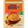 UNCLE BEN'S Riz micro-ondes Tomate et Huile d'Olive 2mn 250g (lot de 6)