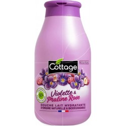 COTTAGE DOUCHE VIOLETTE & PRALINE ROSE 250ml
