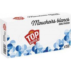 TOP BUDGET T.BUDGET BOITE MOUCHOIRS X 150