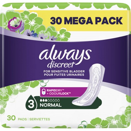 Always Serviette discreet Normal x30