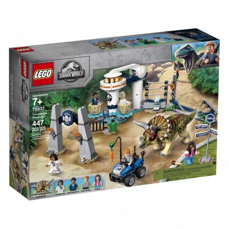 LEGO 75937 Jurassic World - La Fureur du Tricératops