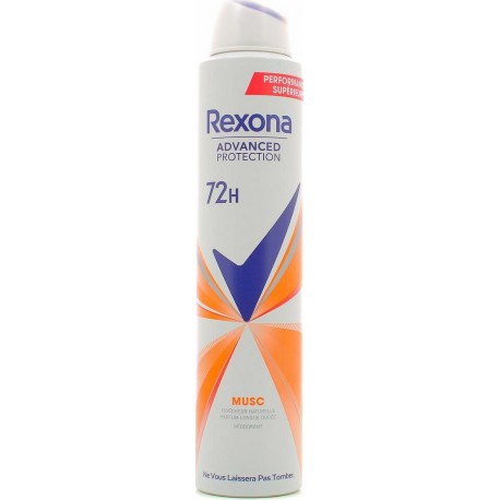 REXONA Déodorant Femme Spray MUSC 72h 200ml