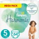 PAMPERS Couches Bébés Harmonie 11-16Kg Taille 5 x64