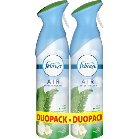 Febreze Aérosol Rosée du matin 2x300ml