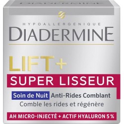 DIADERMINE Lift + Super Lisseur Soin de Nuit Anti-Rides Comblant 50ml (lot de 2)