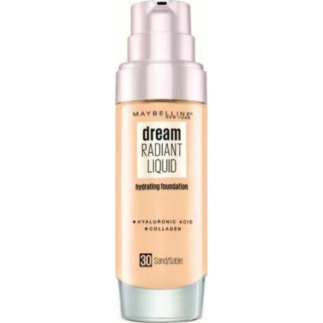 Maybelline DREAM RADIANT LIQUID 30ml GEMEY 30 - sable flacon pompe 30ml