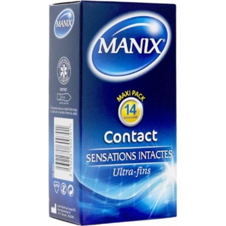 MANIX CONTACT Sensations Intactes x14