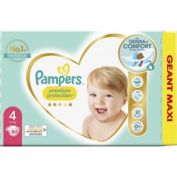 Pampers Couches Premium Taille 4 x80