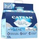 CATSAN Hygiène Plus - Litière minérale pour chat 10L