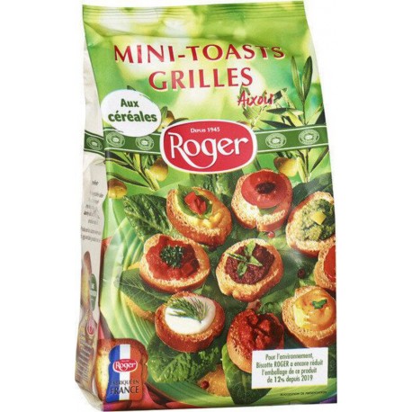 Roger Mini toasts Aixois grillés