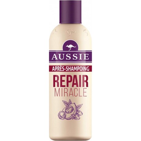 AUSSIE Après-Shampooing Repair Miracle 250ml (lot de 2)
