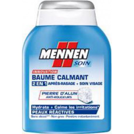Mennen Soin - Baume calmant 2en1 après-rasage peaux réactives 100ml