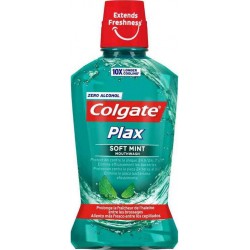 COLGATE Bain de Bouche PLAX MENTHE Soft Mint 500ml
