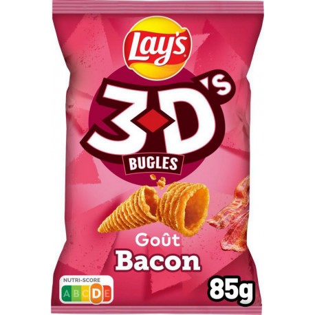 3d Lay S Biscuits apéritifs bacon 3D LAY'S