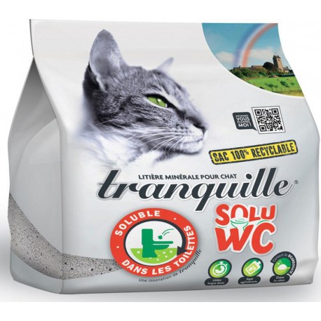 TRANQUILLE TRANQUIL.LITIERE SOLU WC 4,4 L