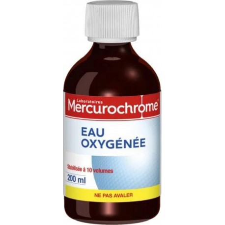 Mercurochrome Eau oxygénée 200ml