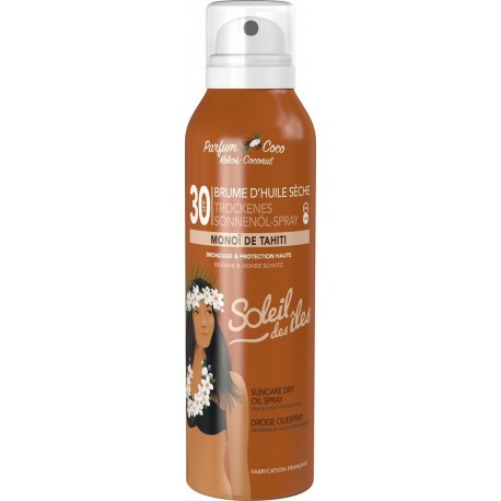 Soleil Des Îles BRUME HUILE SECHE COCO 200ml spray 200g