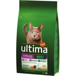 Ultima Croquettes Chat Stérilisé Sensible Truite 3Kg (lot de 2)