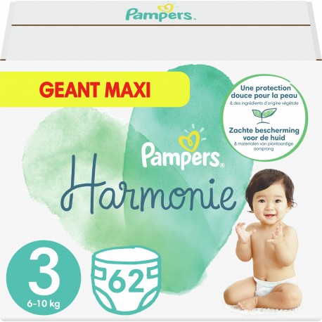 Pampers PAM HARMONIE T3 GEANT x62