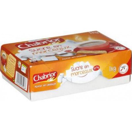 CHABRIOR SUCRE MORCEAUX BLANCS N°4 1Kg