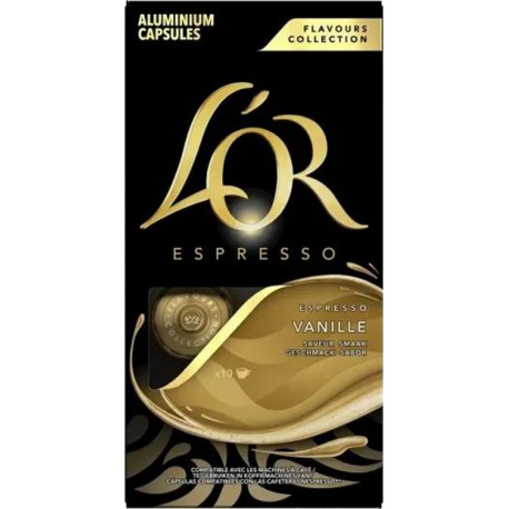 L'OR LOR VANILLE CAFE 10CPS 52G