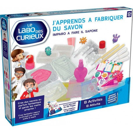 LE J'APPRENDS A FABRIQUER DU SAVON