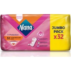 Nana Serviettes hygiéniques Ultra Régulier x32 32 unités