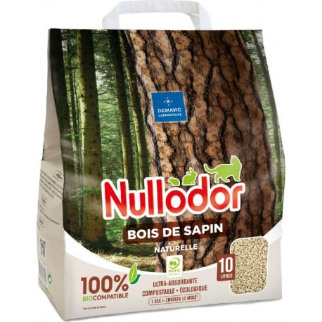NULLODOR BOIS DE SAPIN 10L