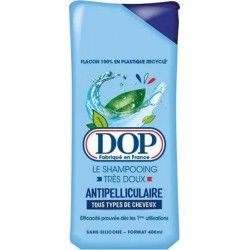 DOP Le Shampooing Très Doux Antipelliculaire Sans Silicone 400ml (lot de 4)