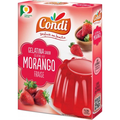 CONDI préparation Gélatine Morango Fraise 170g