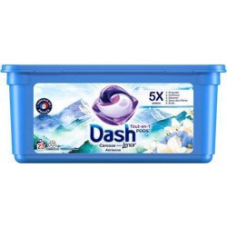 Dash Lessive en capsules Pods Caresse aérienne x23 547.4g