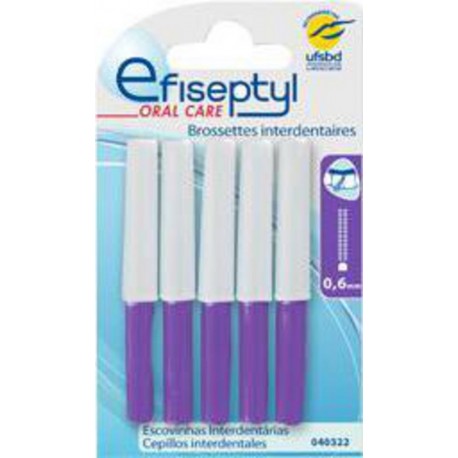 Efiseptyl Brossettes cylindriques 0,7 mm x5
