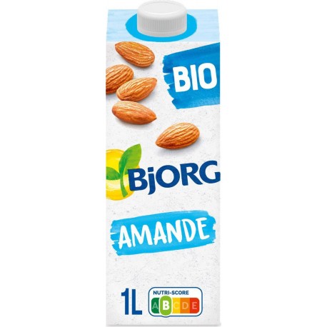 BjORG Boisson Lait d’Amande Bio Calcium 1L
