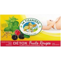 La Tisanière Infusion Détox fruits rouges 43g