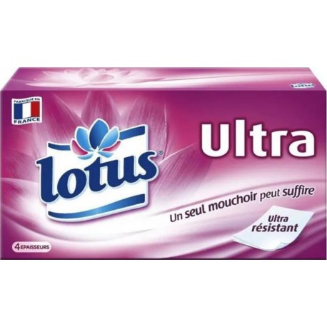 LOTUS Ultra Résistant BLANC x72