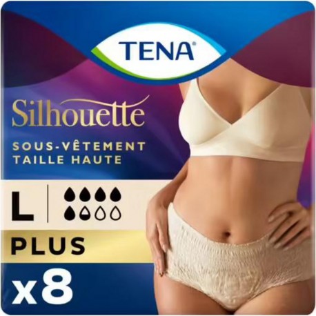 TENA Culottes Lady Pant TailleL x8 paquet 8