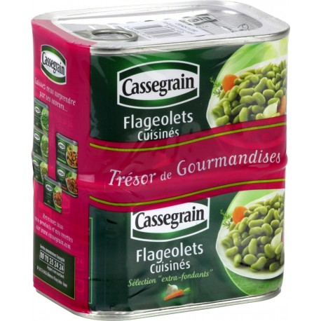 Cassegrain Flageolets - 2x265g