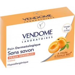 VENDOME Savon Dermatologique Huile Abricot Bio 100g