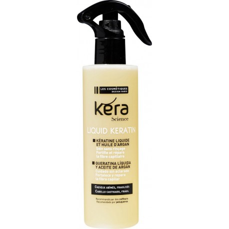 Kerascience Soin cheveux kératine liquide et huile d'argan 200ml