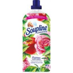 SOUPLINE Adoucissant concentré Fraîcheur Parfumé rose pomme rouge 1,2L