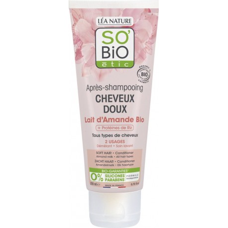 SO’BIO So Bio Etic Après-shampooing cheveux doux amande SO'BIO ETIC 200ml