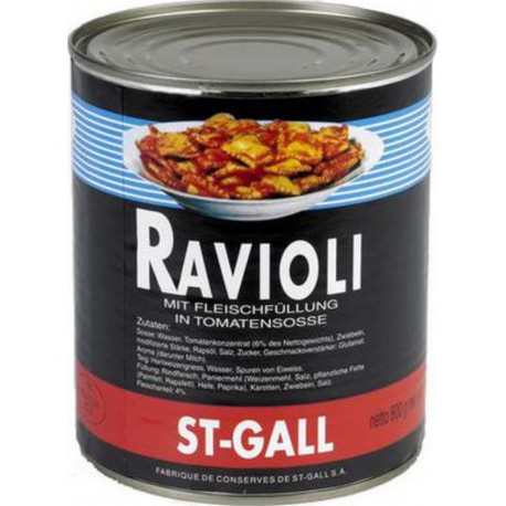 St-Gall Ravioli 800g (carton de 12)